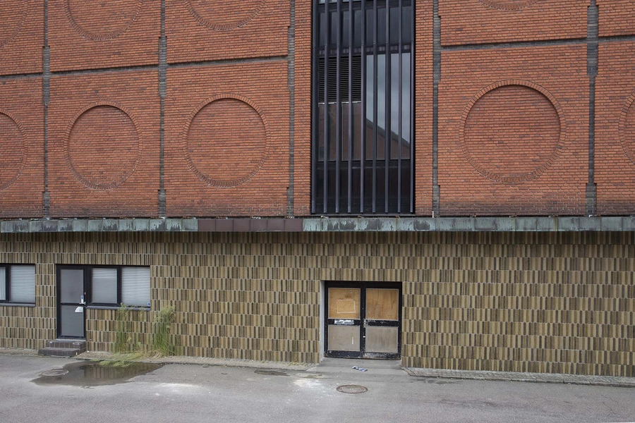 Carlsberg - Lagerkælder 3 Facadeudsnit, vestfacade