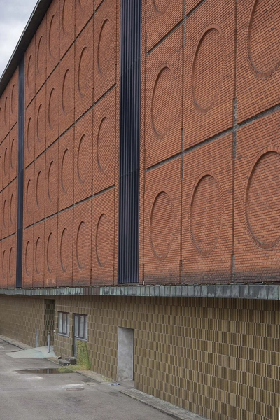 Carlsberg - Lagerkælder 3 Facadeudsnit, vestfacade