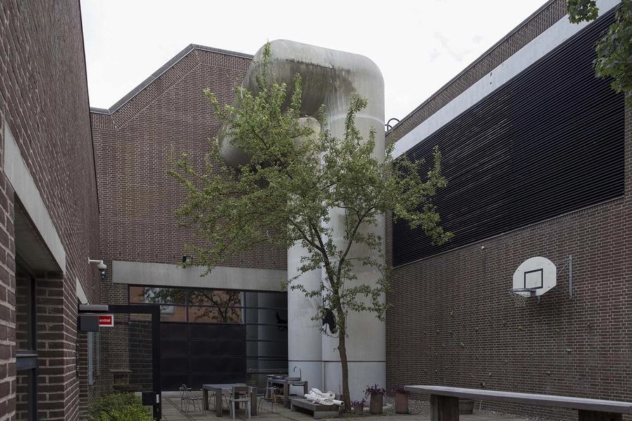 Carlsberg - Tappehal H1 - TAP 1 Facadeudsnit, gård