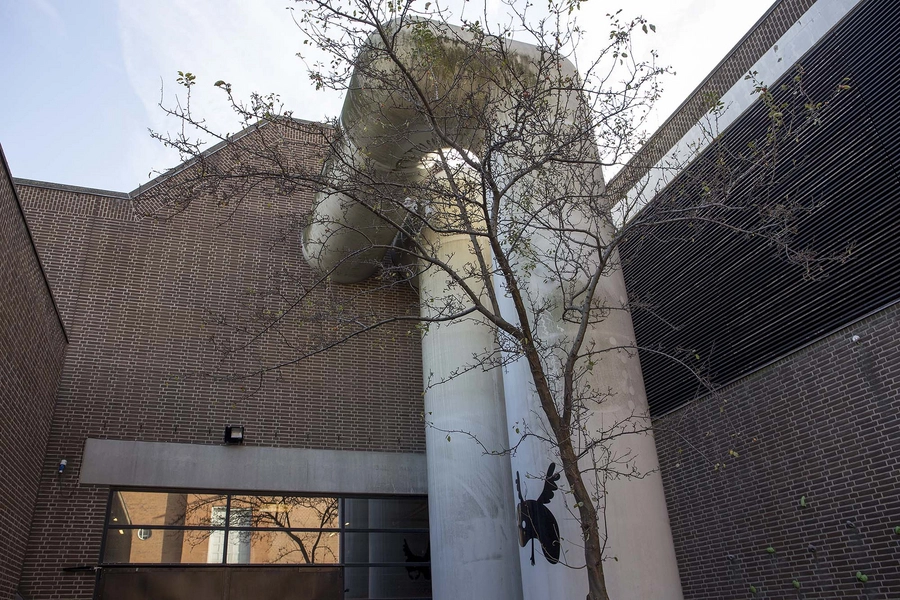 Carlsberg - Tappehal H1 - TAP 1 Facadeudsnit, gård