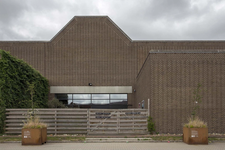 Carlsberg - Tappehal H1 - TAP 1 Facadeudsnit, gård