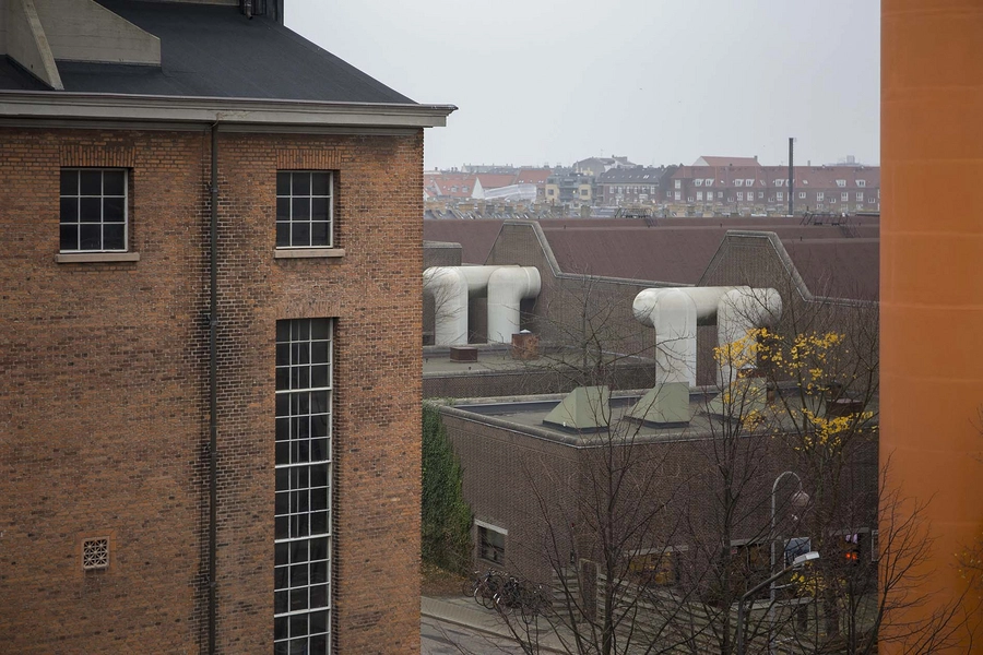 Carlsberg - Tappehal H1 - TAP 1 Blik ud over TAP 1's tag, fra Tap E