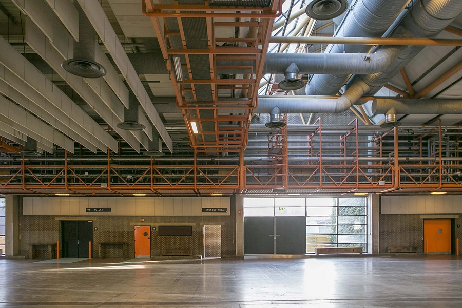 Carlsberg - Tappehal H1 - TAP 1 Interiør, hal, tagkonstruktion