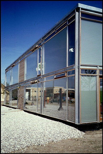 Det Højisolerede glashus (Glashuset DA) Hushjørne