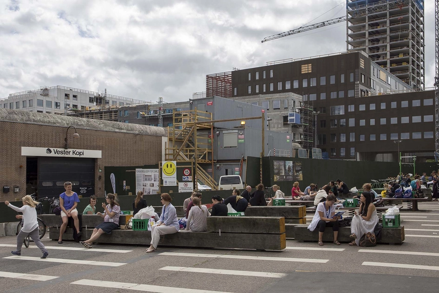 Carlsberg - Tapperi - Lager Bygningen set fra nord over Tap E Plads