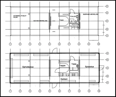 Det Højisolerede glashus (Glashuset DA) Plan