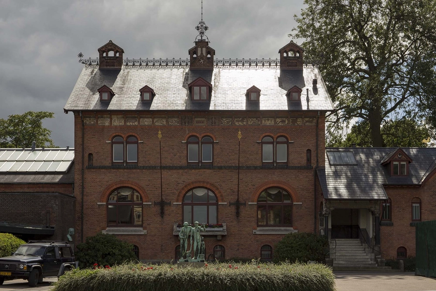 Carlsberg - Carls Villa Villaen set fra hjørnet at Ny Carlsberg Vej og Valby Langgade