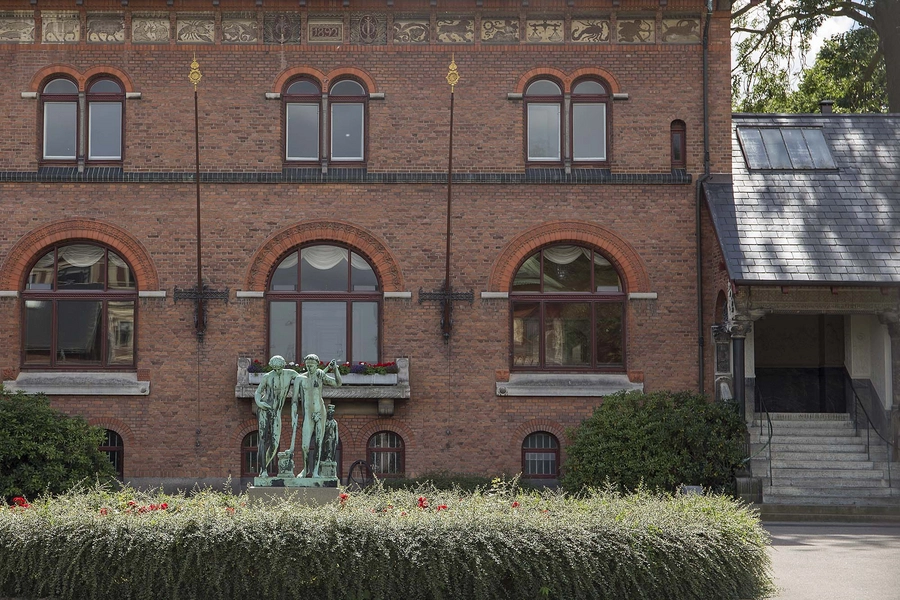 Carlsberg - Carls Villa Facadeudsnit