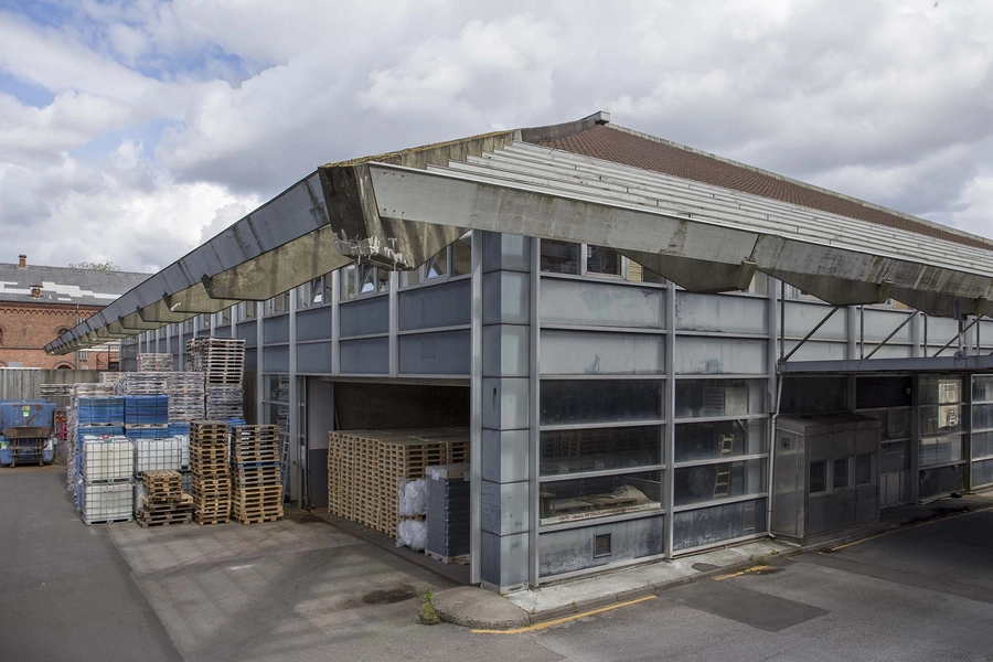 Carlsberg - Ølkam Bygningen set fra syd-vest