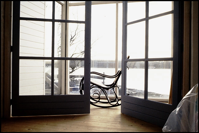 Villa Poulsen Udsigt fra 1.salen