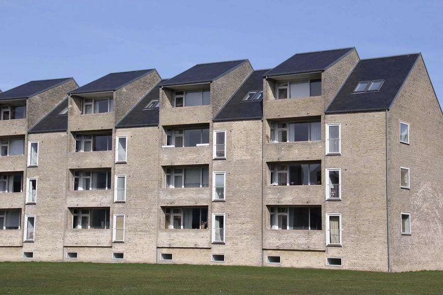 Alléhusene Vestfacader