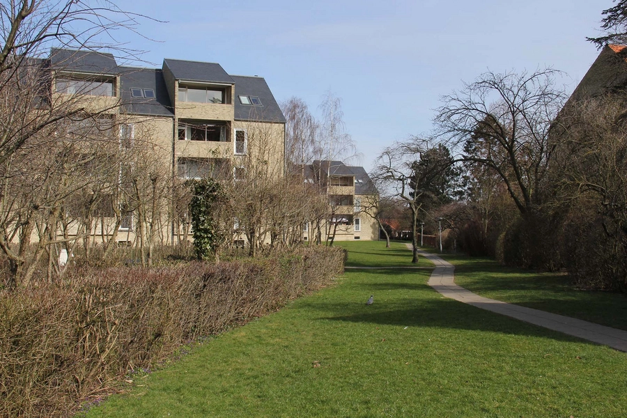 Alléhusene Vestfacader nr. 197-205 og 185-193