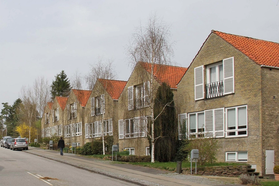 Skjoldagervej 13-31 Blik mod nordvest