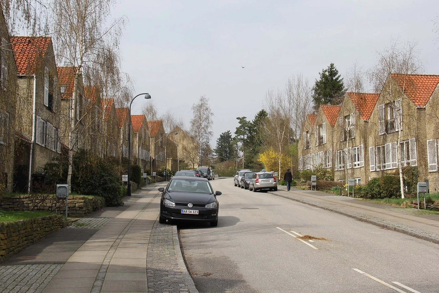 Skjoldagervej 13-31 Vejen set mod nordvest