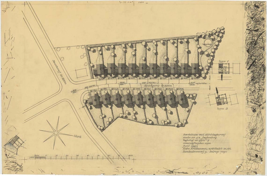 Skjoldagervej 13-31 Bebyggelsesplan