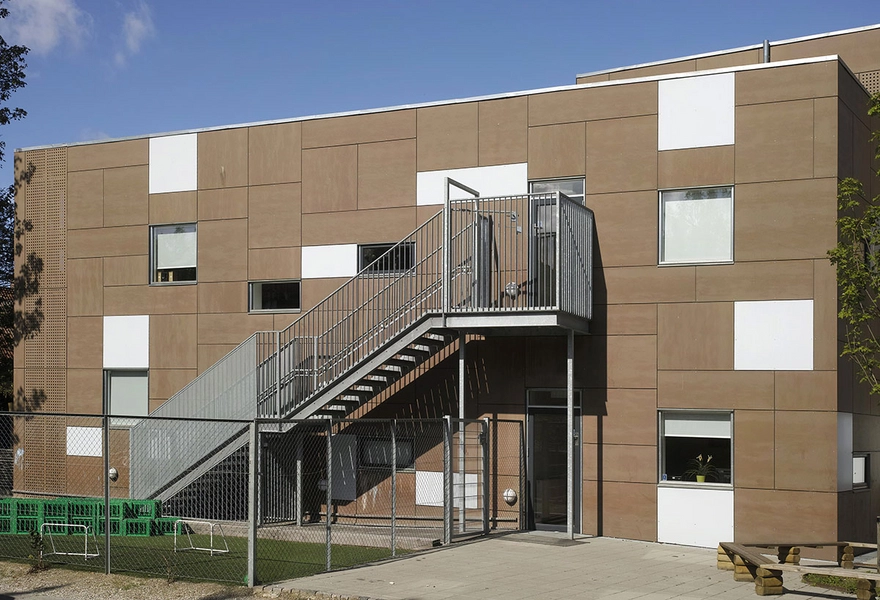 Børnehuset De Syv Have Facadekomposition