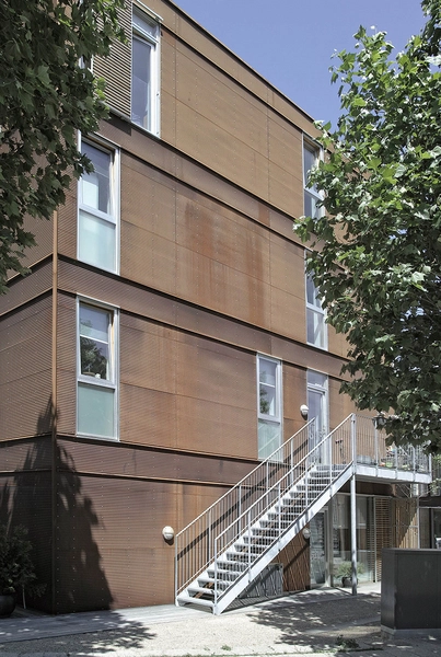 Sundholm Syd Facadeudsnit