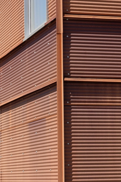 Sundholm Syd Detalje, materialitet