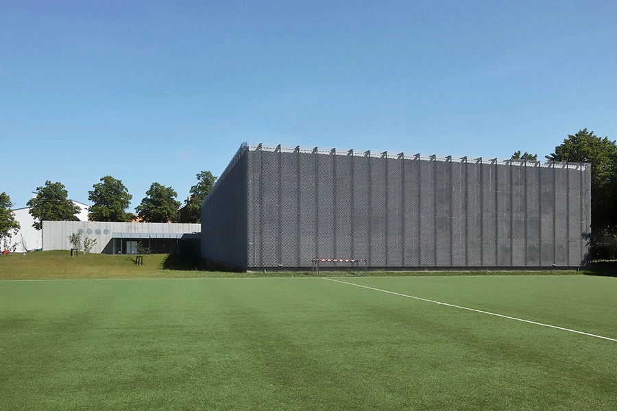 HF-Centret Efterslægten Nobis Ny sportshal, volumen