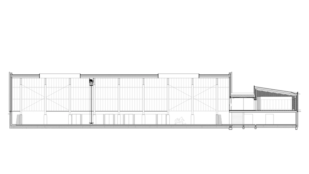 HF-Centret Efterslægten Nobis Snit, ny sportshal