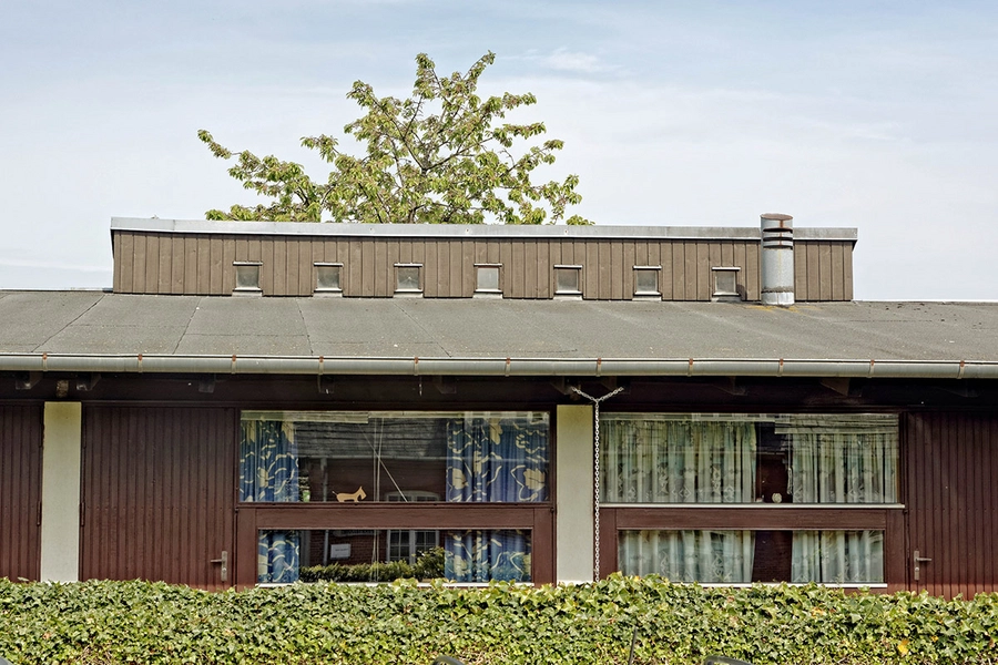 Blindecenter Bredegaard Facadeudsnit, let facade