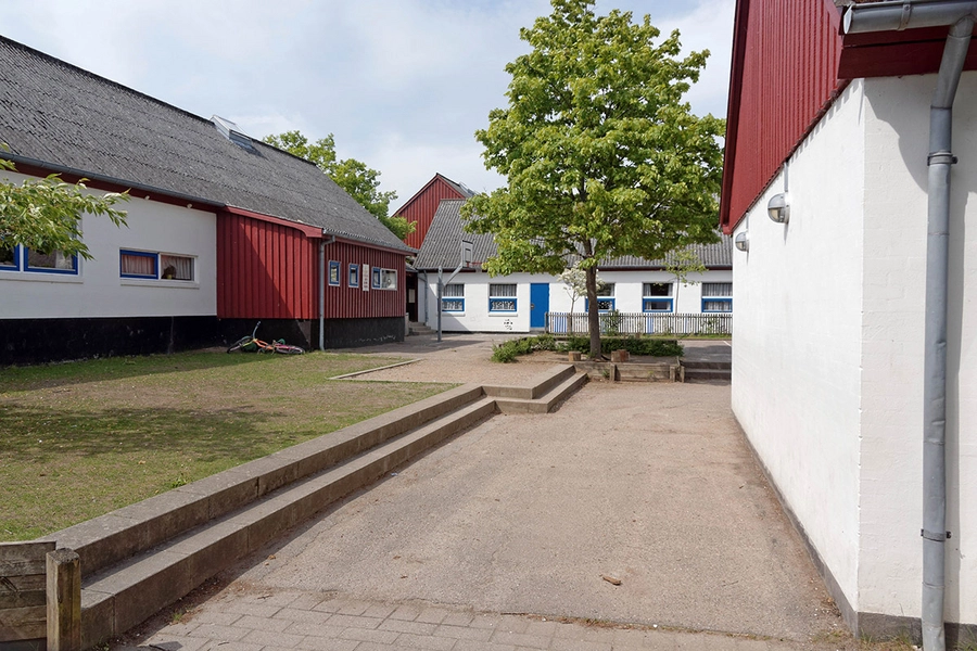Endrupskolen Skolebygninger og gårdrum