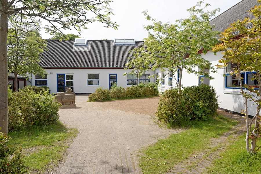 Endrupskolen Skolebygninger og gårdrum