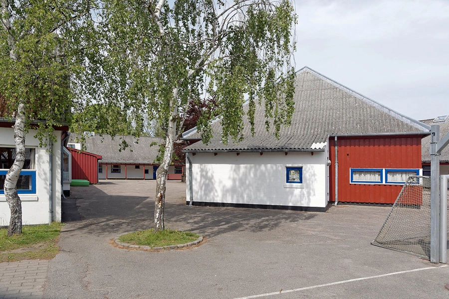 Endrupskolen Skolebygninger og gårdrum