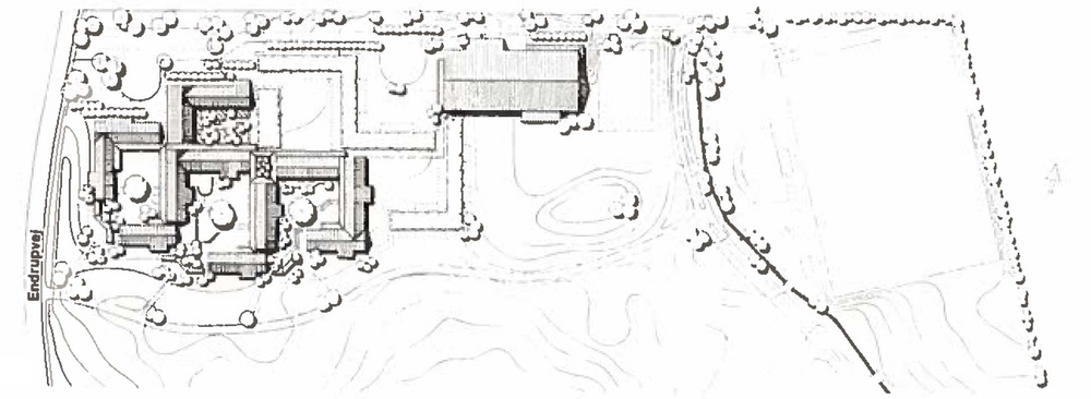 Endrupskolen Situationsplan