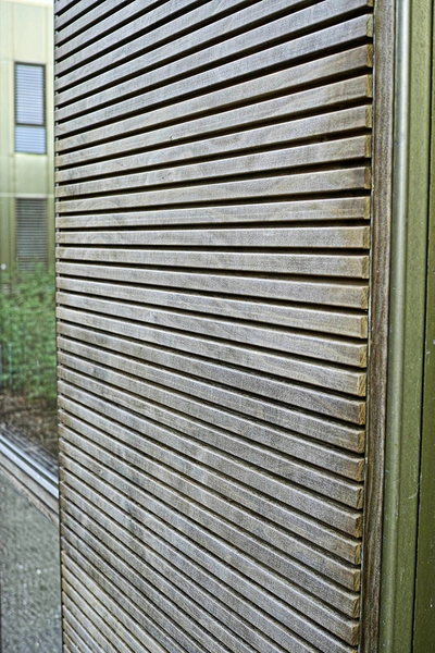 Diakonissestiftelsens Hospice Detalje, vinduesskodde