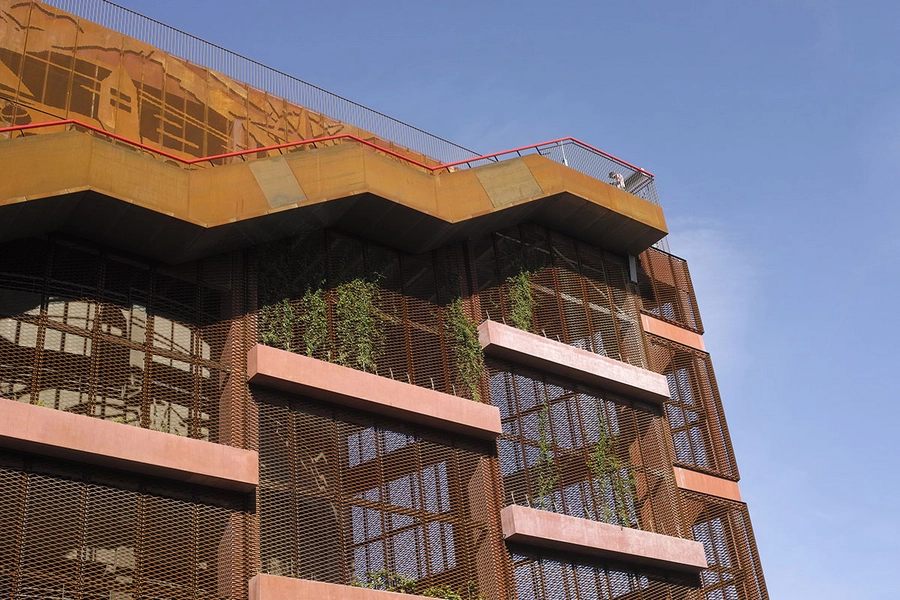 Konditaget Lüders - Garage Blik op lags facaden