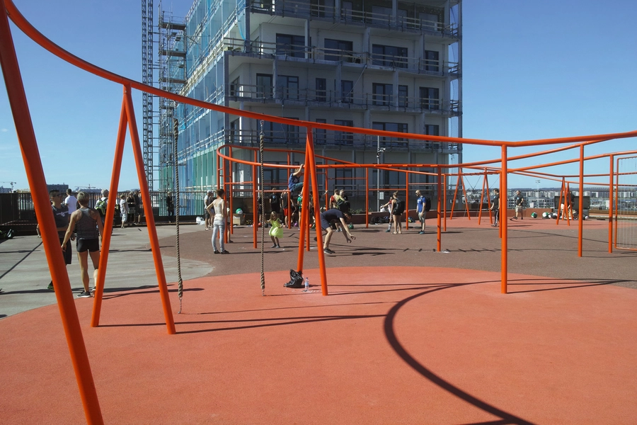 Konditaget Lüders - Garage Klatrestativ