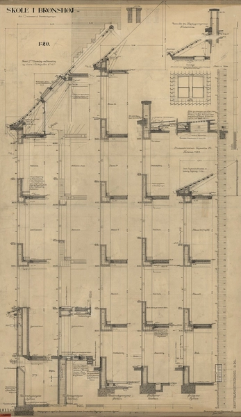 Brønshøj Skole Detailtegning