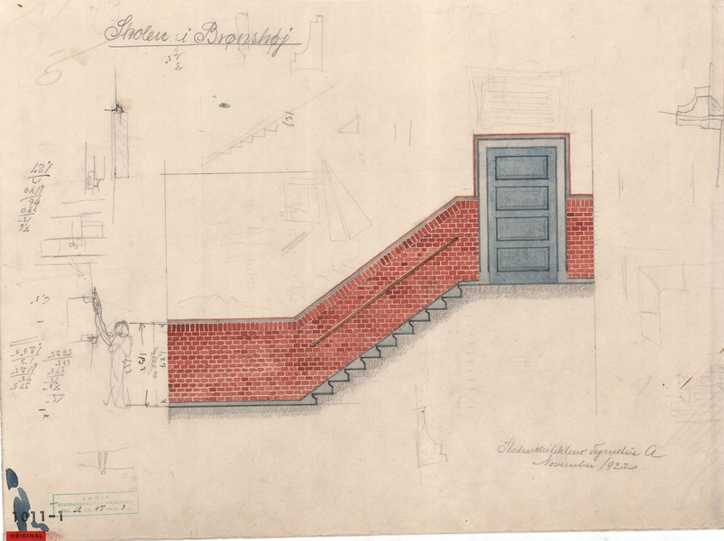 Brønshøj Skole Trappeopgang