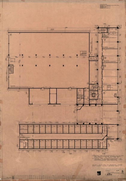Bellahøj Koblingsstation Plan af 2.sal