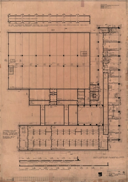 Bellahøj Koblingsstation Plan af 3.sal