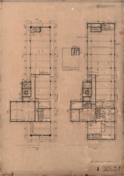 Bellahøj Koblingsstation Plan af 5. og 6. sal
