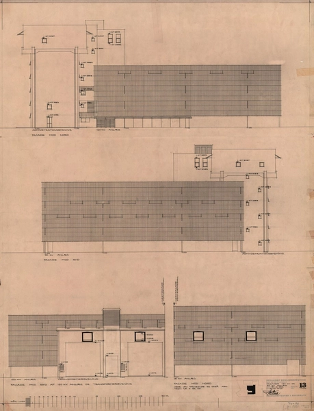 Bellahøj Koblingsstation Facader, 120Kv og 30Kv