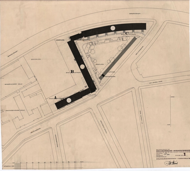 Bellmansgade-Borgervænget Situationsplan
