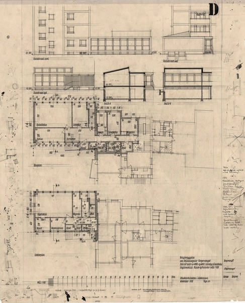 Bellmansgade-Borgervænget Ungdomsklub, planer og facader