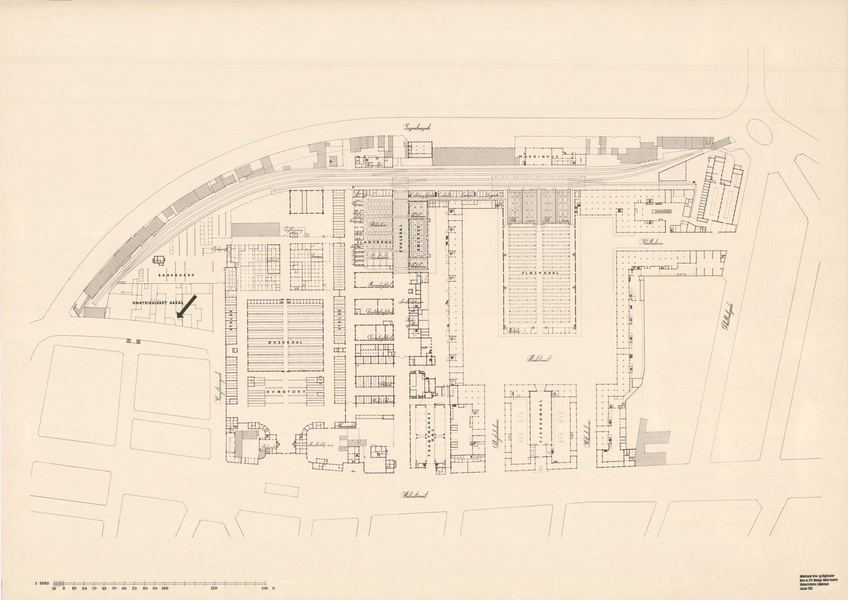 Flæskehallen, Kødbyen Situationsplan