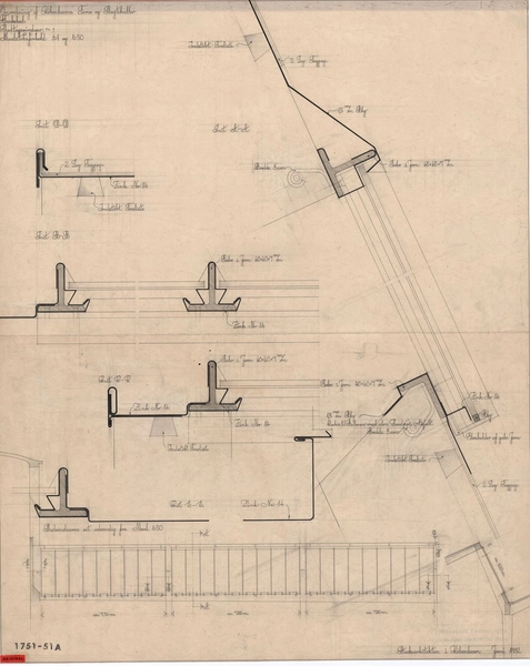 Flæskehallen, Kødbyen Bygning 1, Kød -og flæskehal, shedtagsvinduer