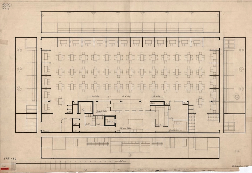 Flæskehallen, Kødbyen Bygning 1, Flæskehallens kølehus, marketenderi