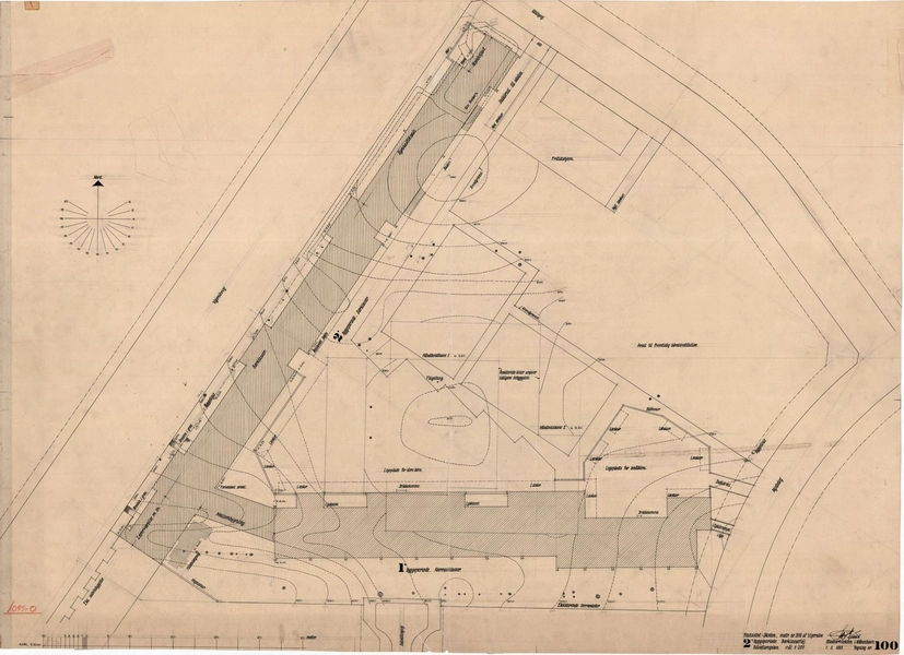 Hanssted Skole Situationsplan, særklassefløj