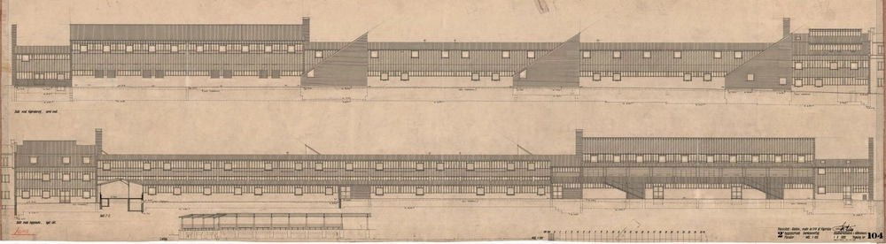 Hanssted Skole Særklassefløj, facader
