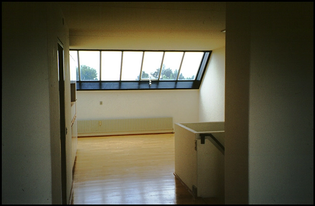 Farum Midtpunkt Interiør med skrå vinduer