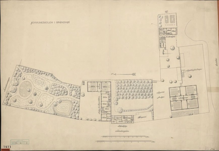 Rytterskolen i Brønshøj Situationsplan