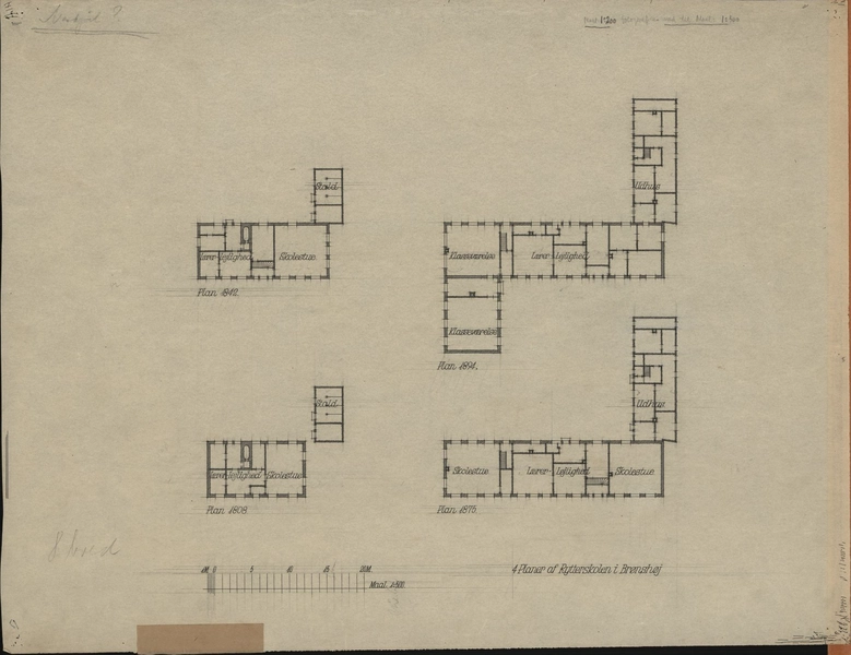 Rytterskolen i Brønshøj Planer