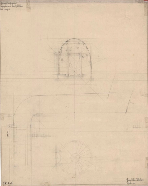 Tinghøjbeholderen Nedgangstårne: details