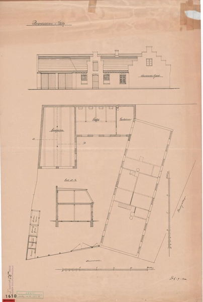 Valby Bibliotek Tidligere brandvagt, plan, opstalt
